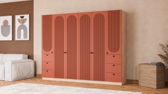 Шкаф распашной Рене 33 BMS