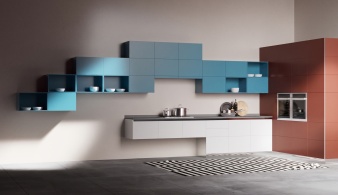 Кухня подвесная Арт Куб BMS фото