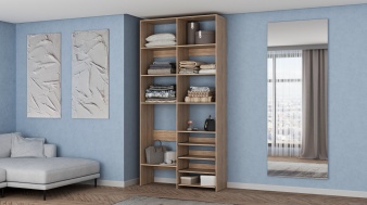 Стеллаж для одежды Мирта 80 BMS