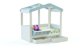 Кровать-домик Поль 12.4 BMS с крышей