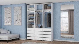 Стеллаж для одежды Мирта 48 BMS