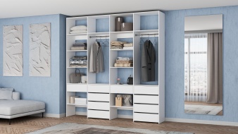 Стеллаж для одежды Мирта 61 BMS