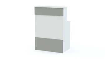 Ресепшен Рейна №1 с тумбой BMS для администратора