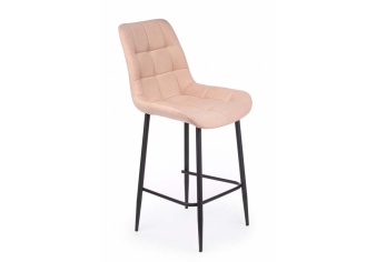 Полубарный стул Челси 360 со спинкой