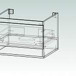 Чертеж Тумба в ванную Парсон 11 BMS