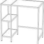 Стеллаж для стиральной машины Эста 5 BMS