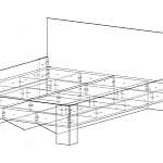 Чертеж Кровать Фантазия 1 BMS