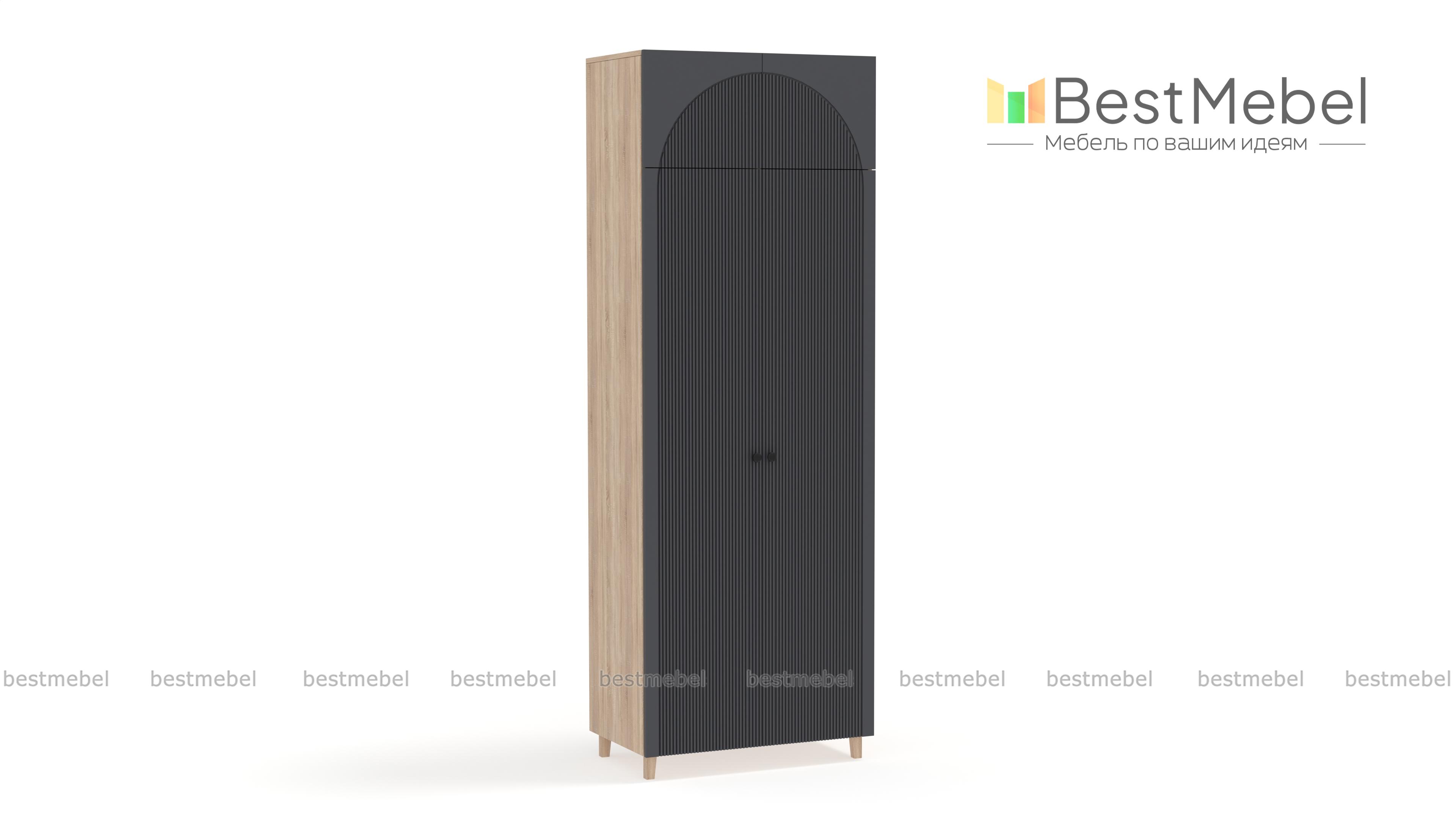 Шкаф распашной Вивьен 5 BMS - Фото