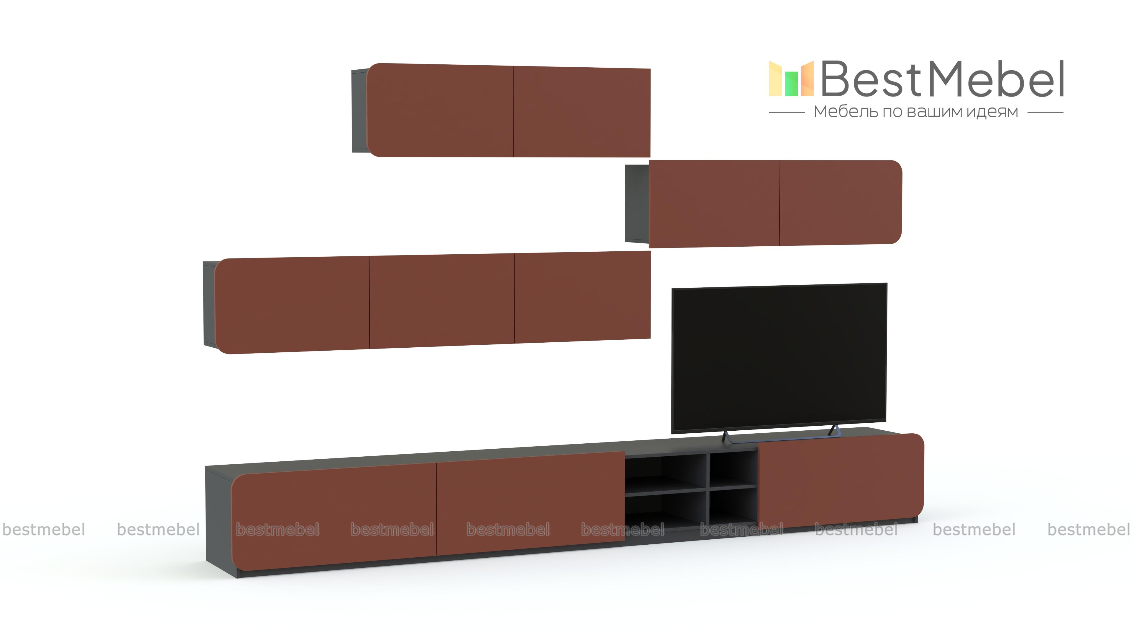 Стенка Модерно 12.1 BMS - Фото