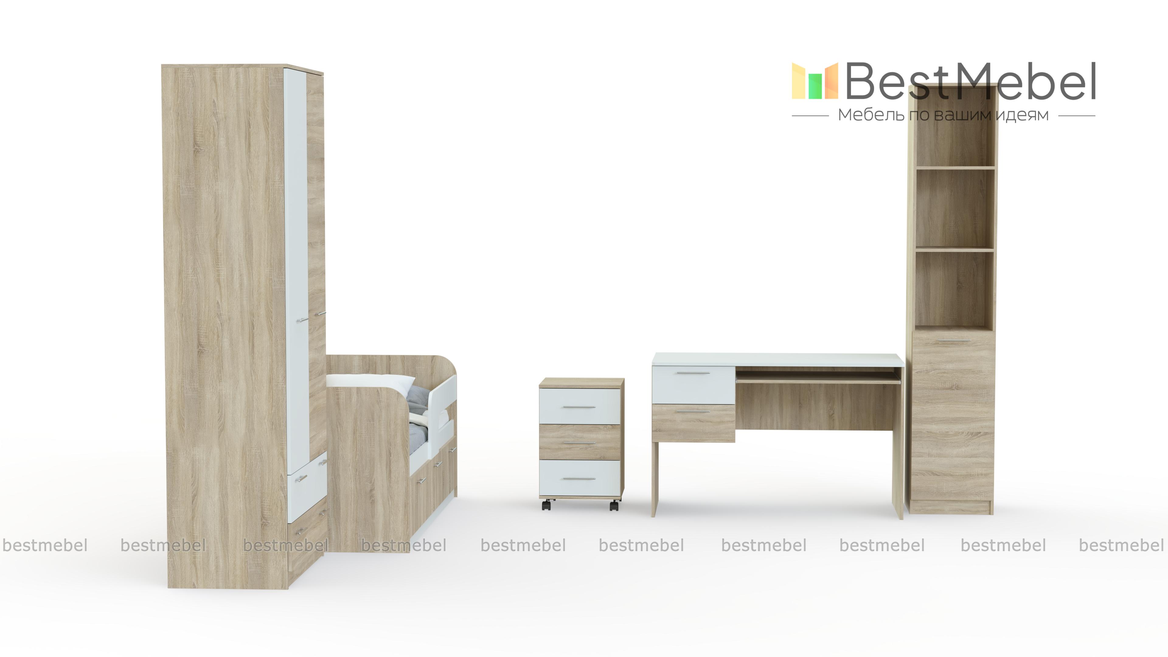 Мебель для детской комнаты Рико Модерн BMS - Фото