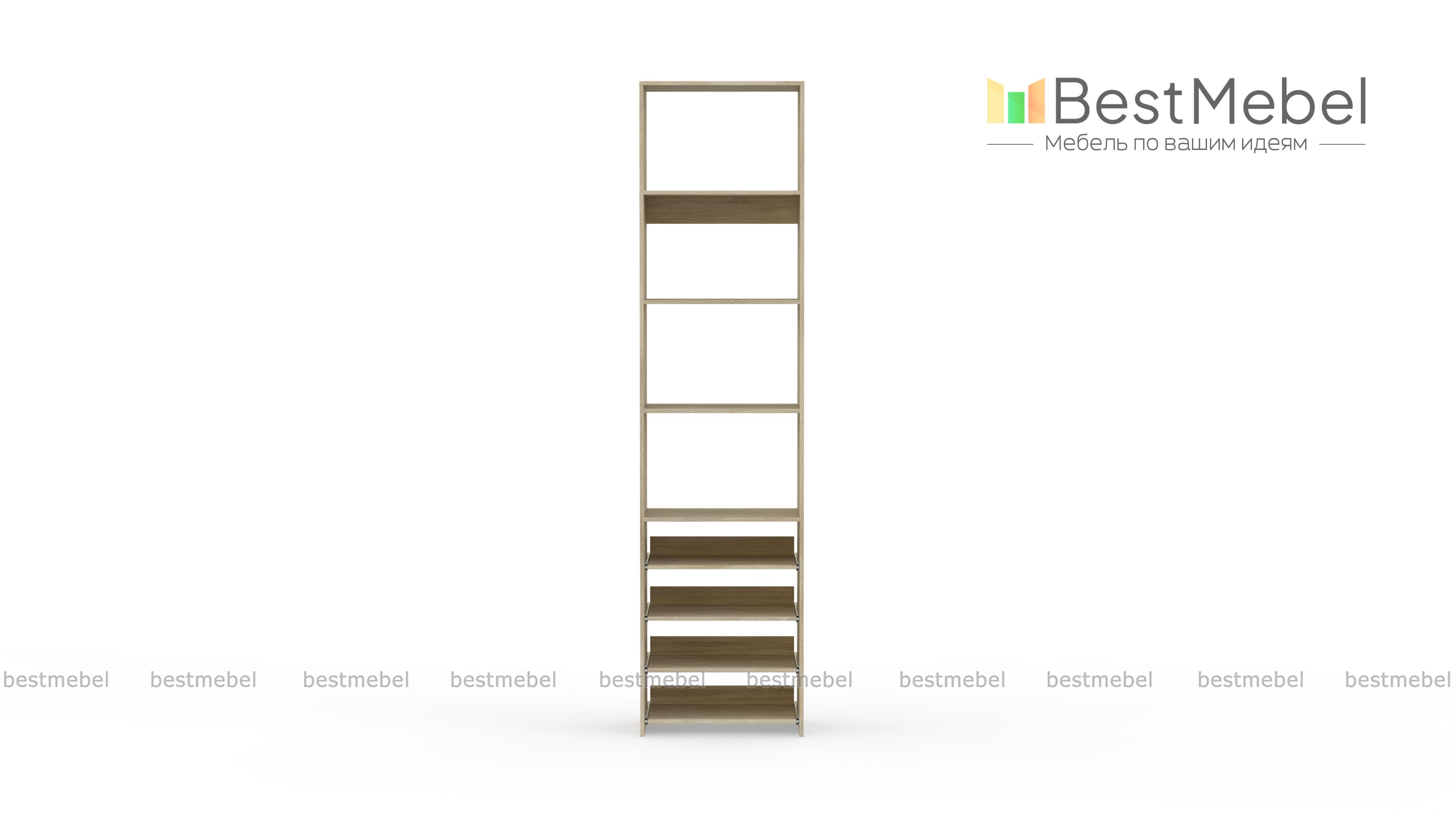 Стеллаж для одежды Мирта 74 BMS - Фото