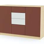 Комод Шайн 17 глянцевый BMS - Фото 5