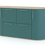Комод радиусный Флер 3 BMS - Фото 4