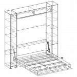Схема сборки Шкаф-кровать с диваном Хлоя 15 BMS