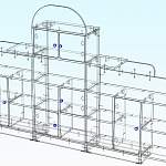 Чертеж Стеллаж Карсон 5 BMS