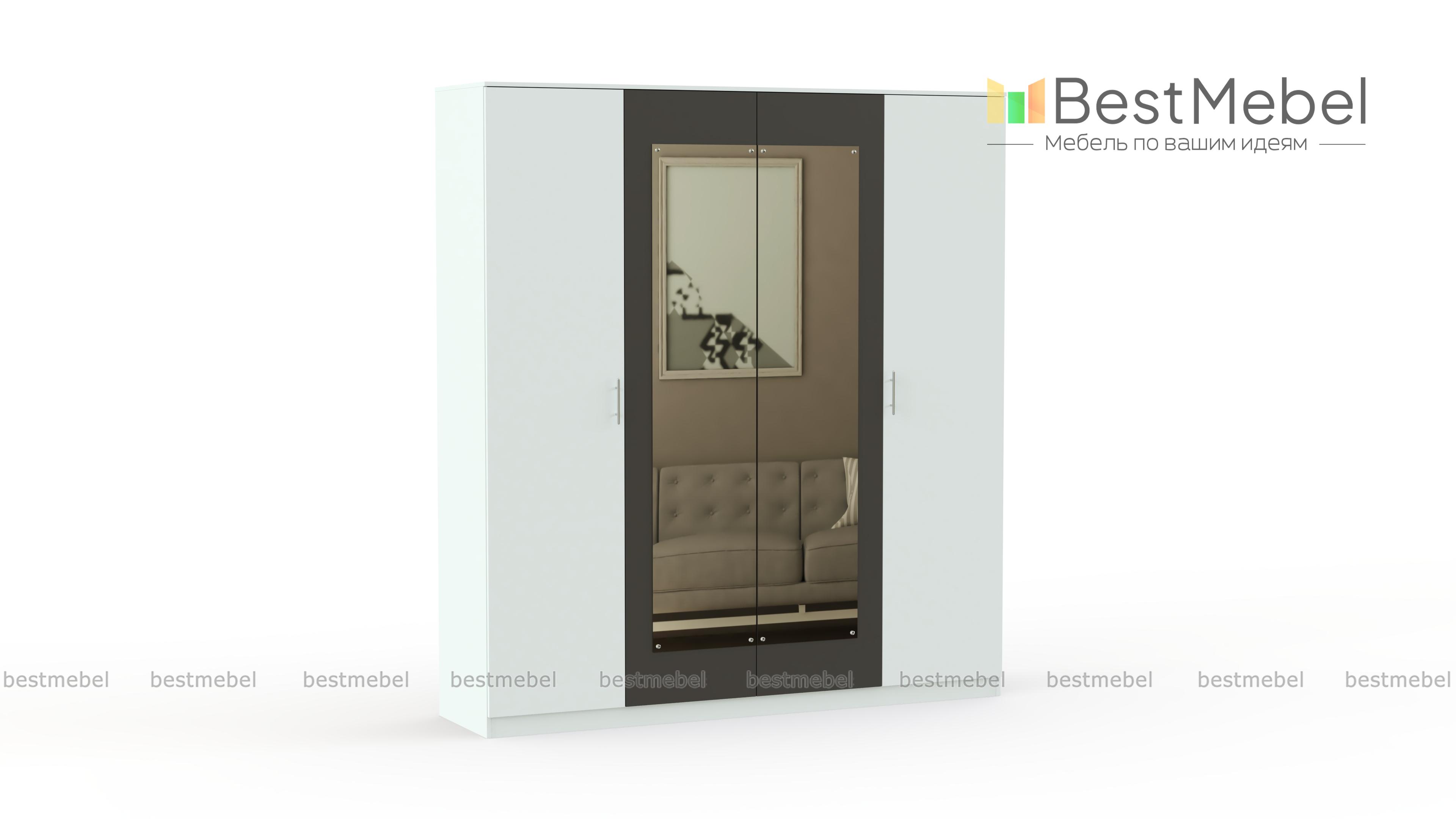 Распашной шкаф Варна 1 BMS - Фото