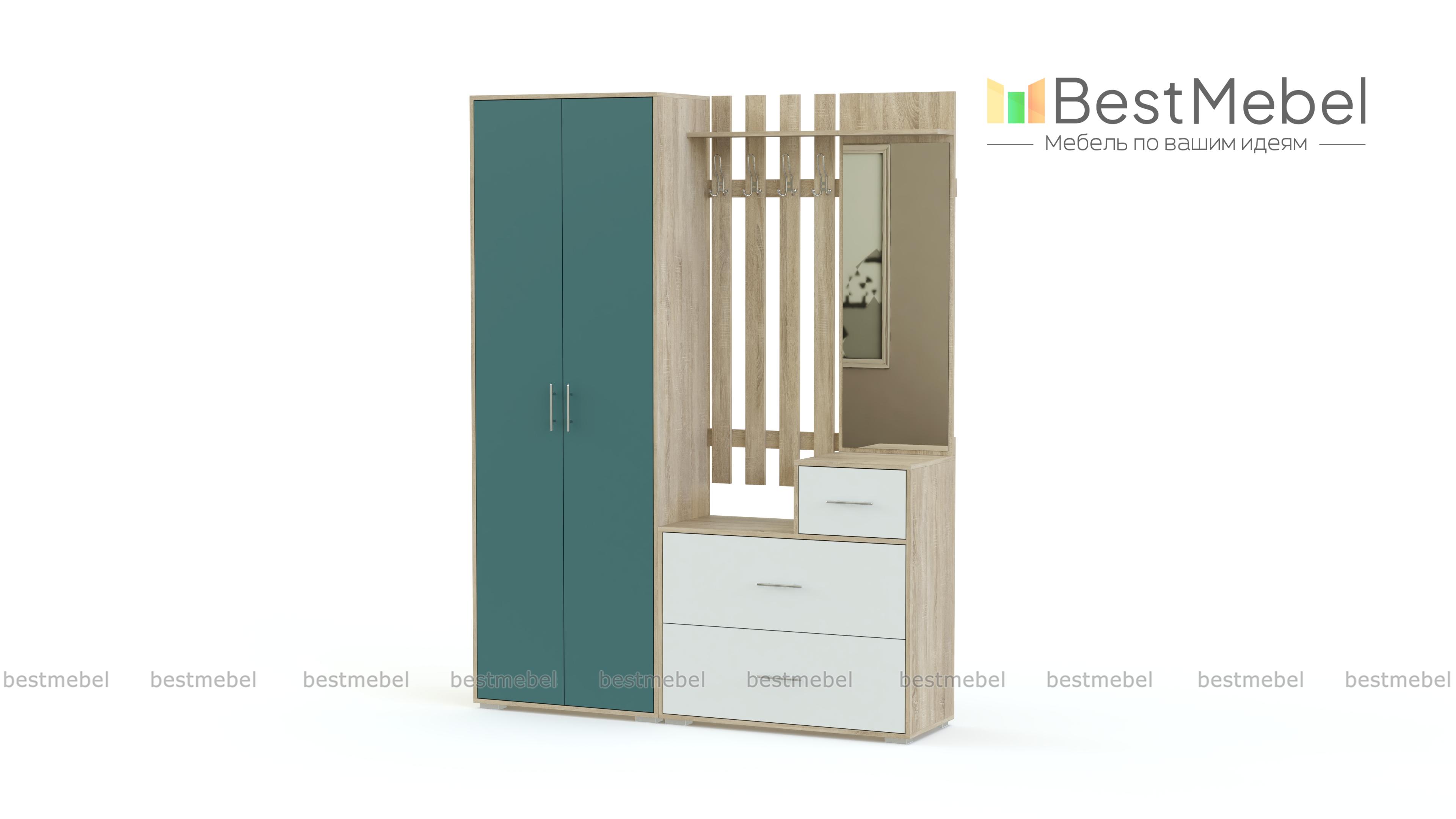 Прихожая Идеал 24 BMS - Фото