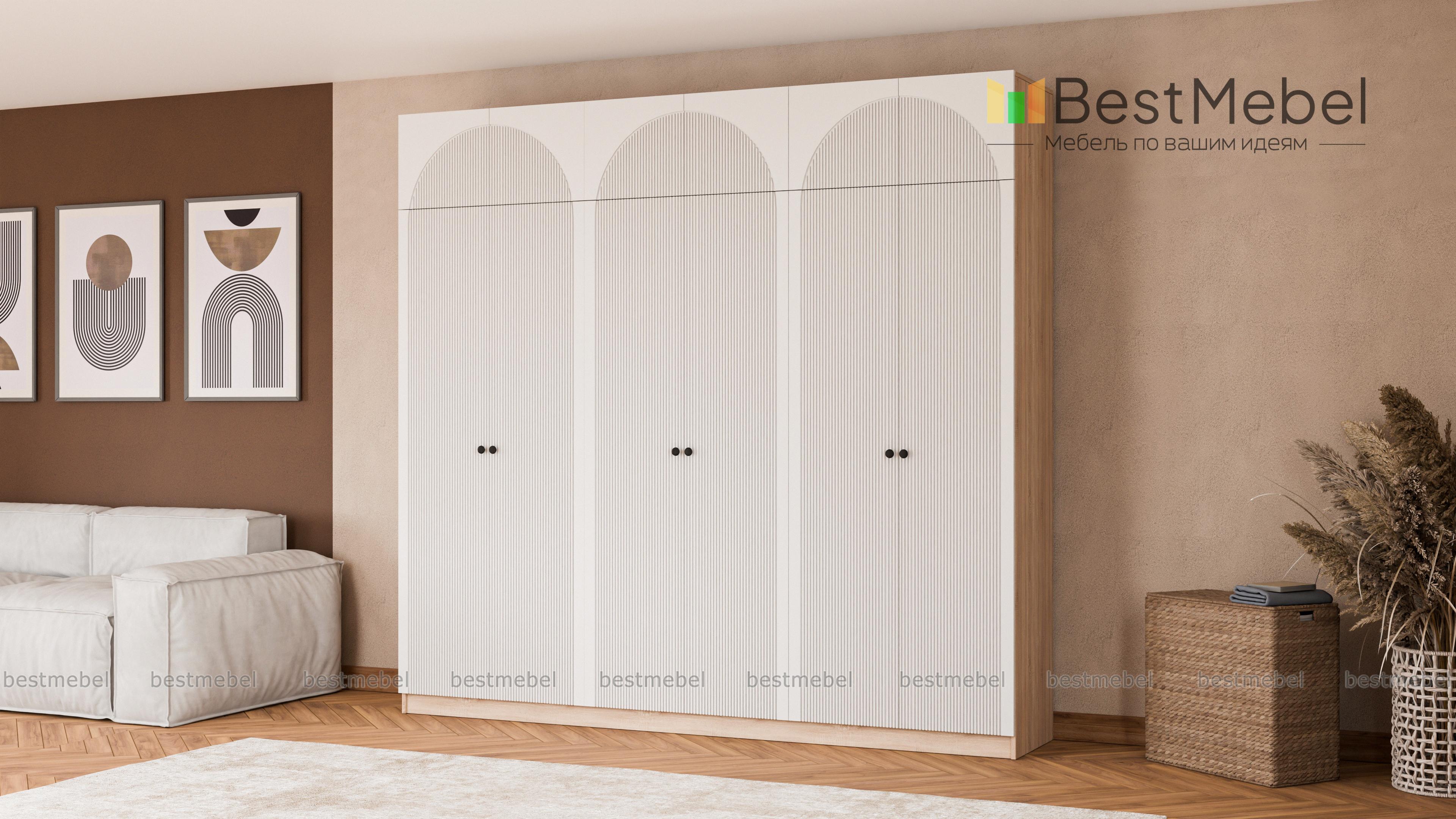 Шкаф распашной Вивьен 20 BMS - Фото