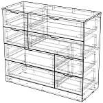 Комод Нордли Nordli 4