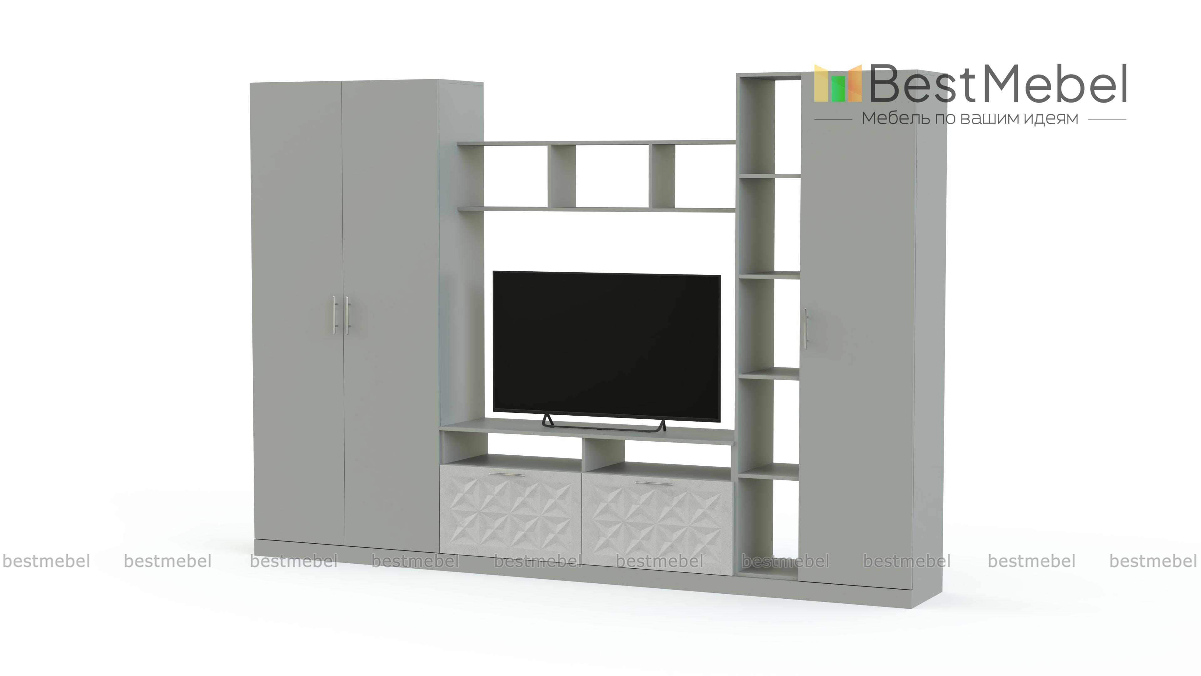 Стенка Вельвет 17 BMS - Фото
