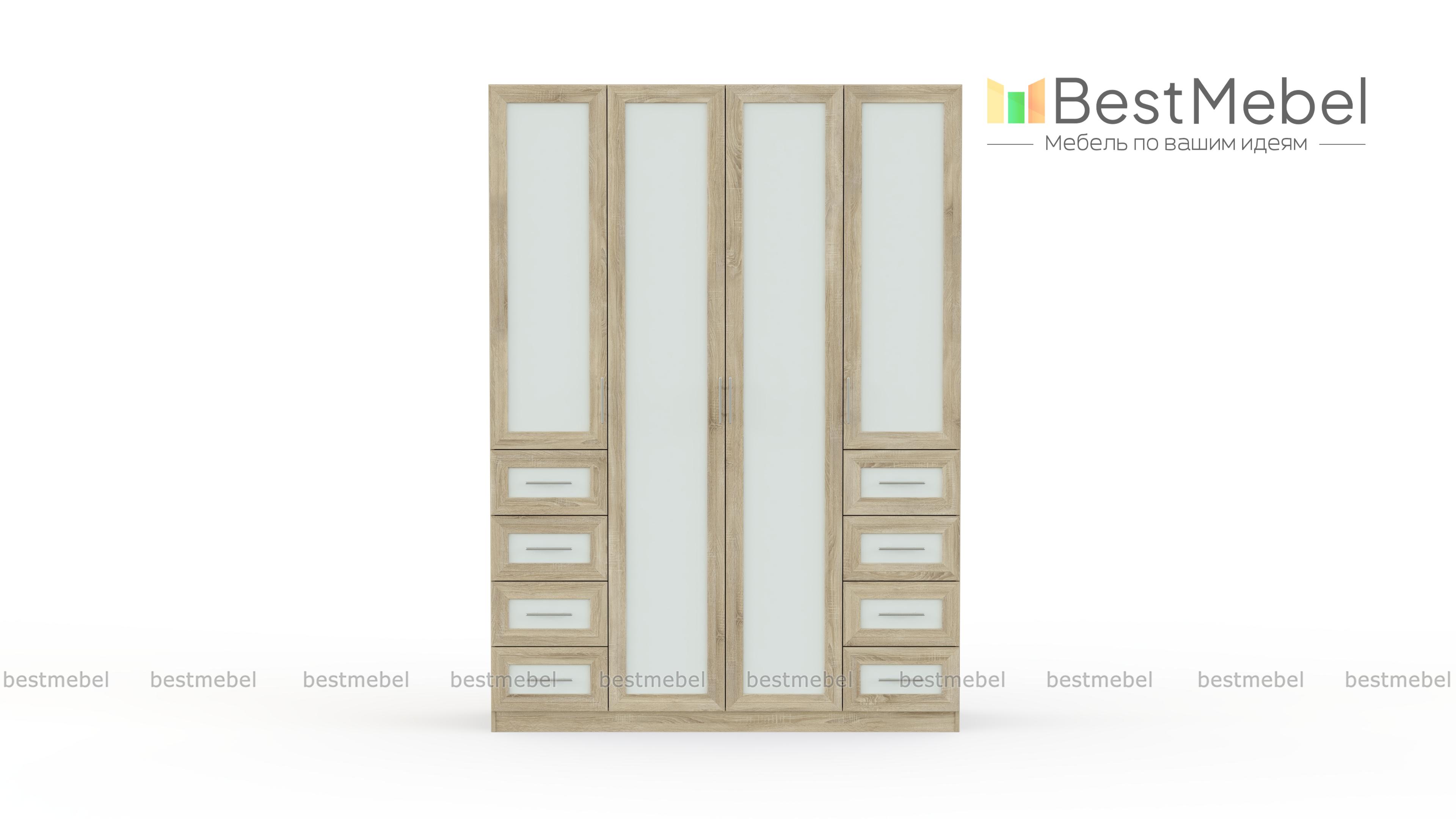 Распашной шкаф Крона 20 BMS - Фото