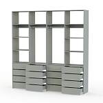 Стеллаж для одежды Мирта 63 BMS - Фото 7