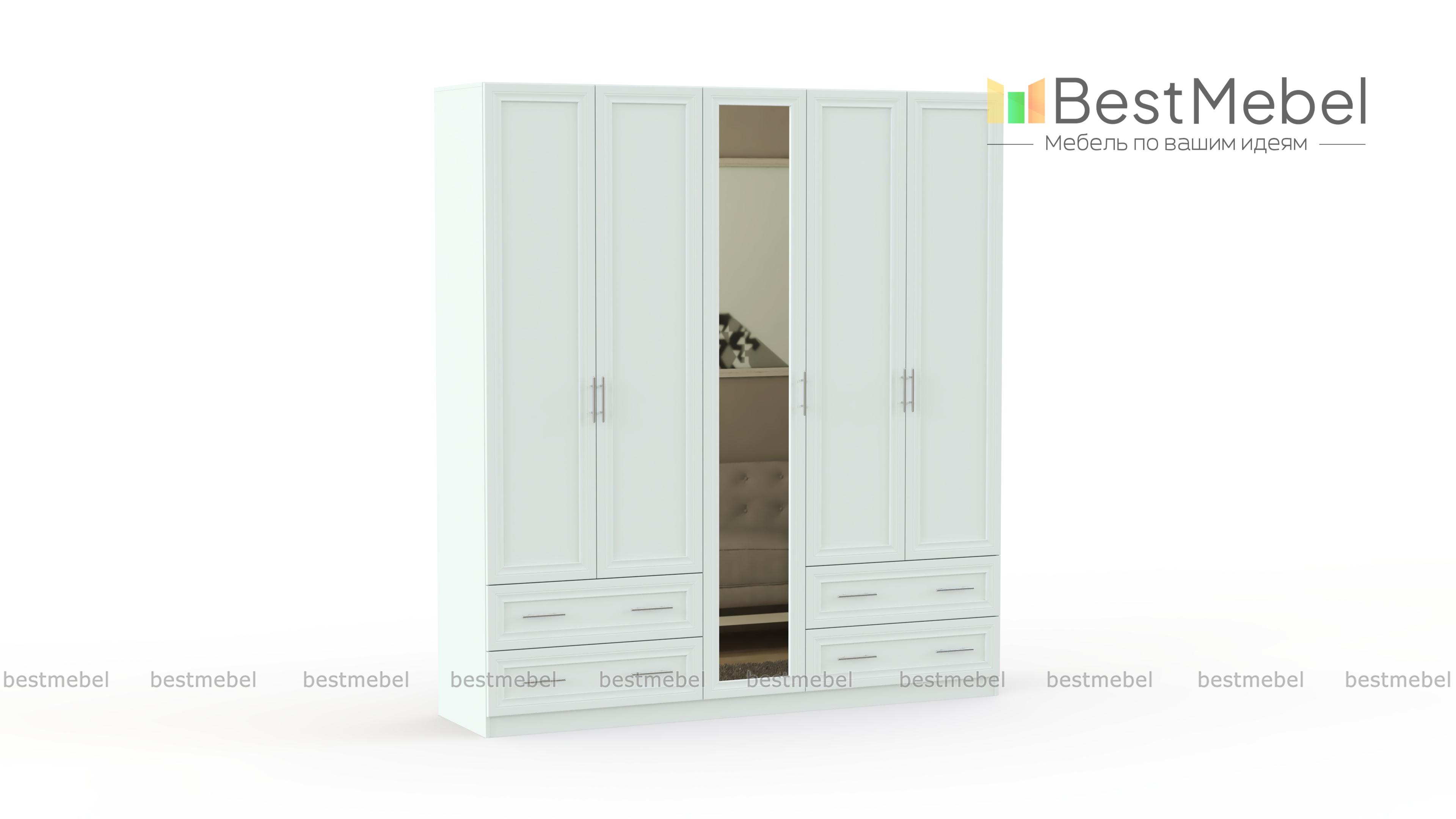 Распашной шкаф Крона 26 BMS - Фото