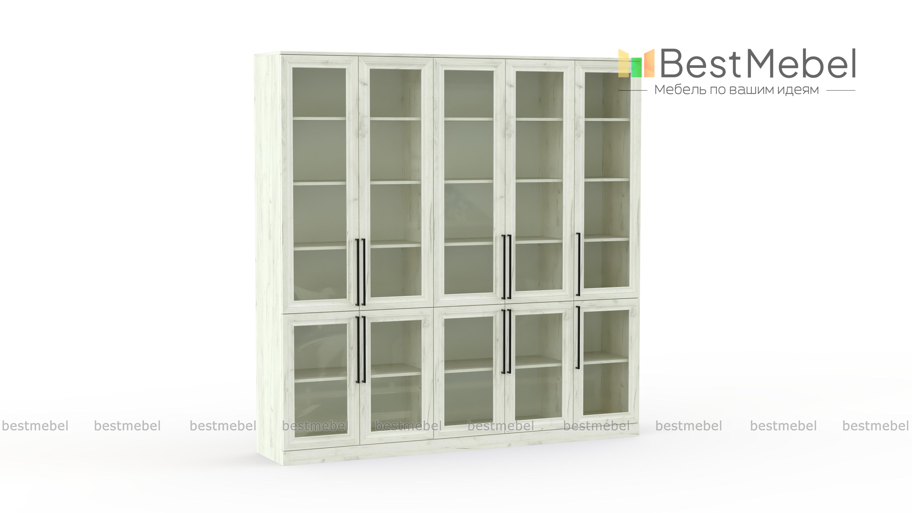 Шкаф книжный Рим 4 BMS - Фото