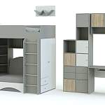 Детская мебель Тетрис-1 модульная BMS - Фото 7