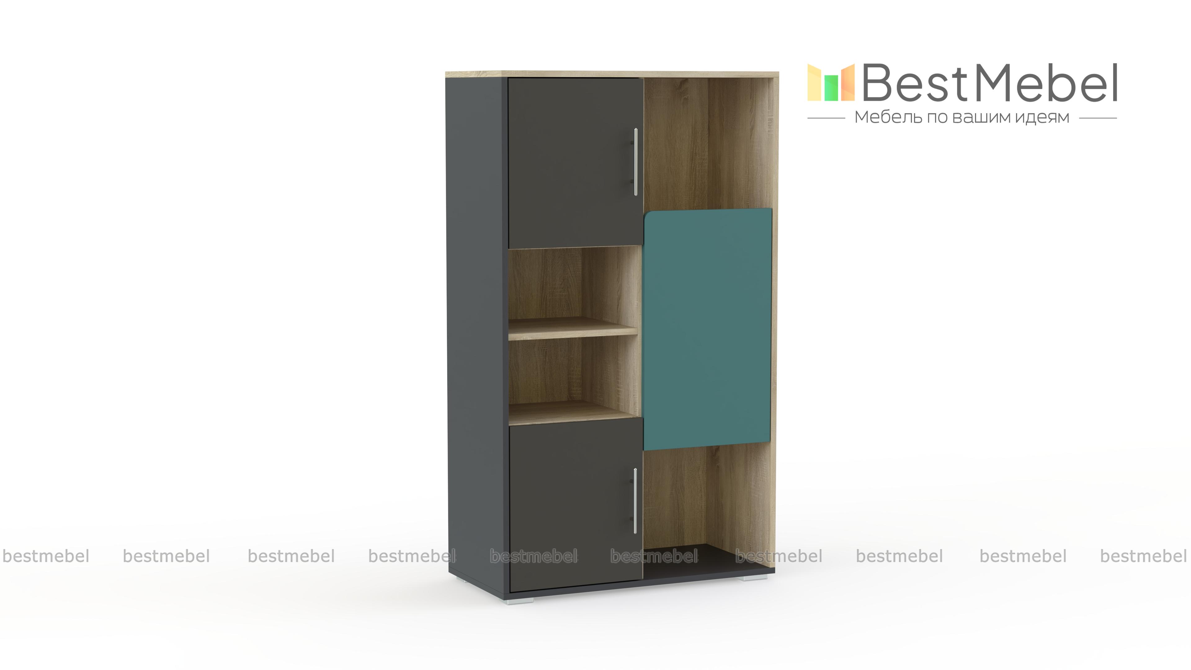 Книжный шкаф Jackie BMS - Фото