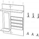 Чертеж Вешалка Нота 2 BMS