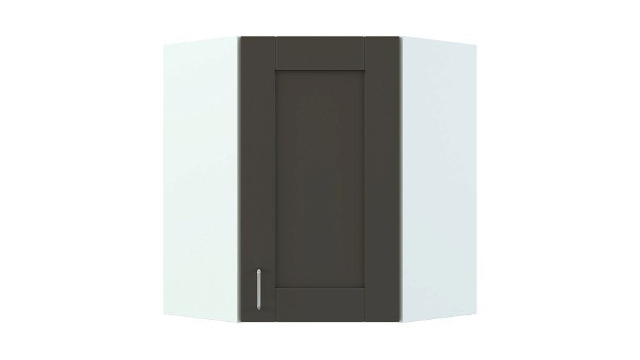 Шкаф верхний угловой Лофт BMS - Фото