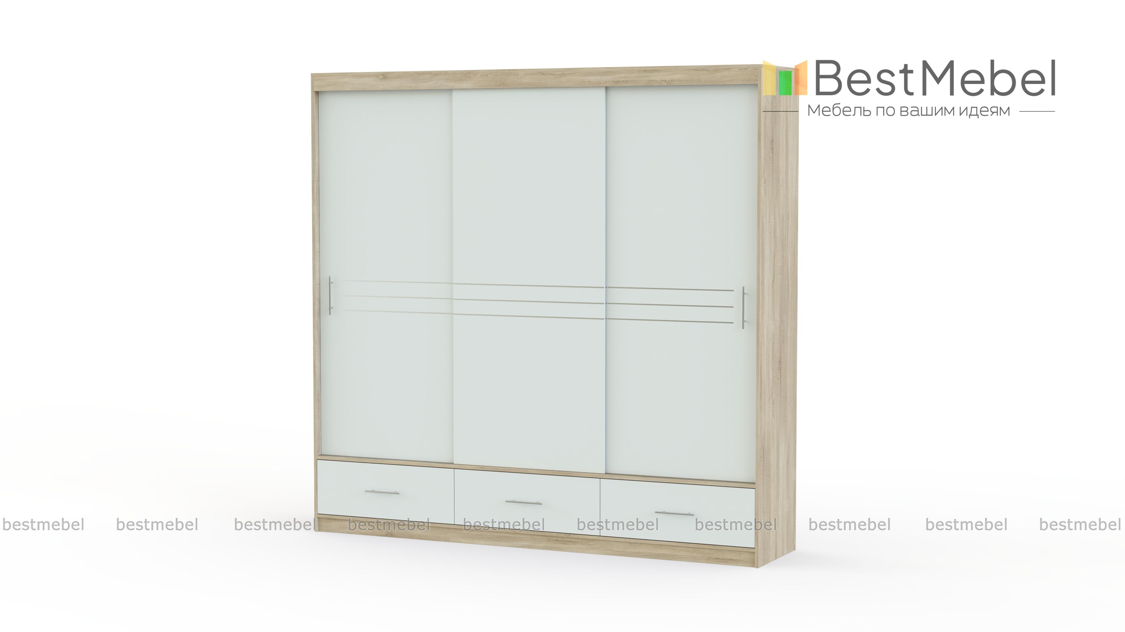 Шкаф-купе Amsterdam 250 BMS - Фото