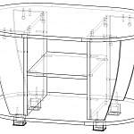 Схема сборки Стол журнальный Крокус BMS