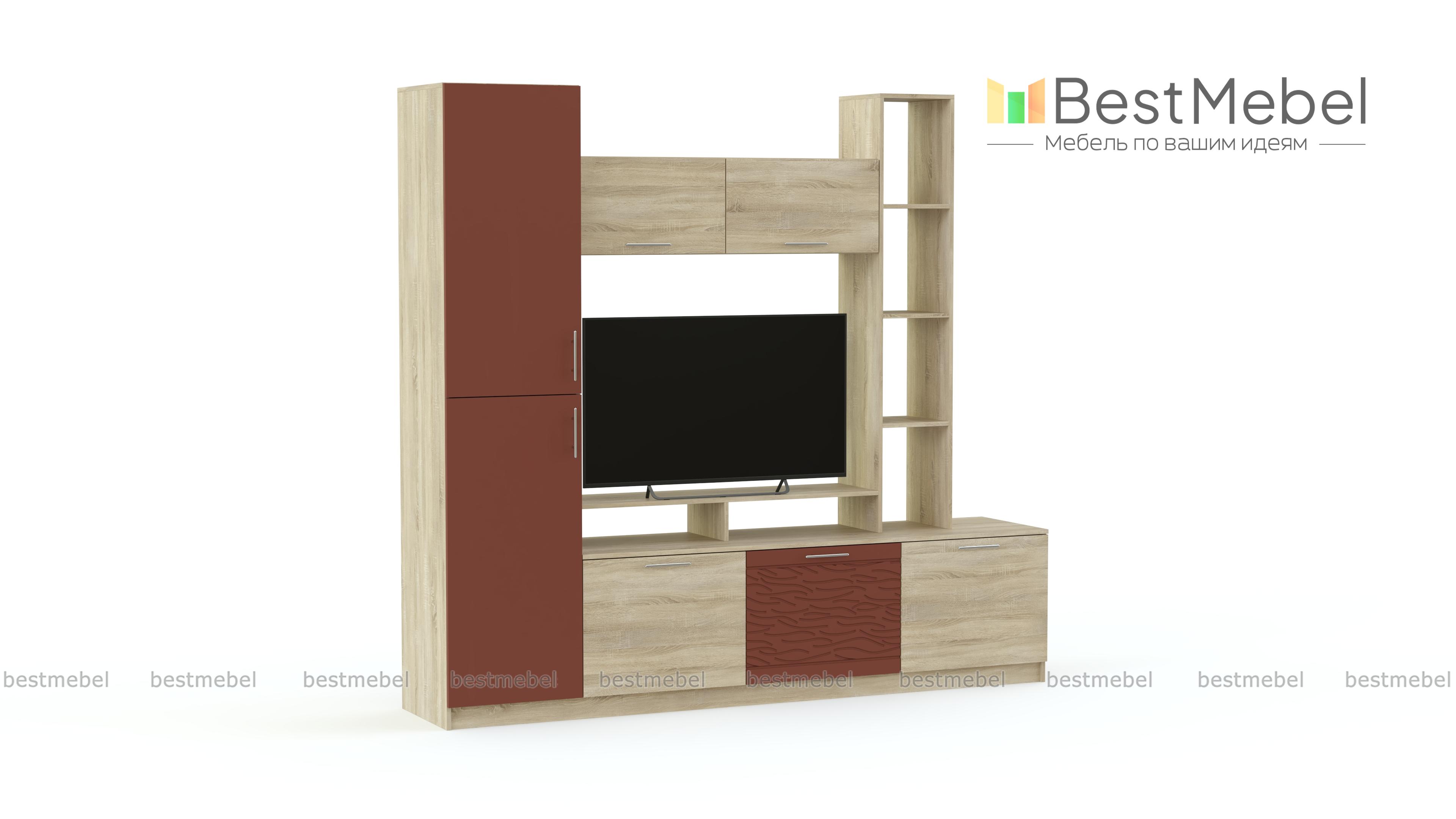 Стенка Вельвет 3 BMS - Фото