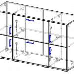 Чертеж Тумба для белья Каспер 5 BMS