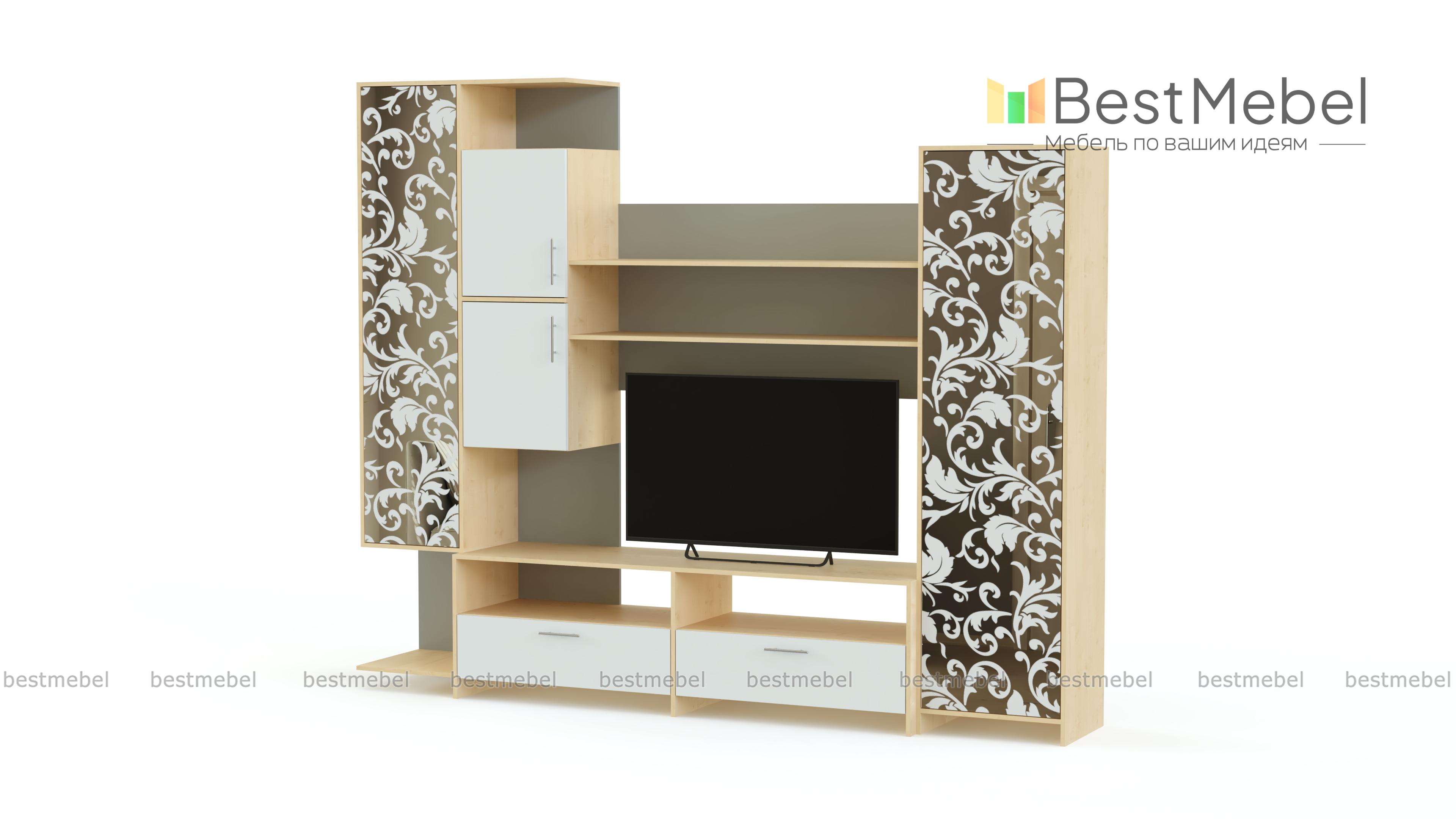 Стенка Гала МДФ BMS - Фото